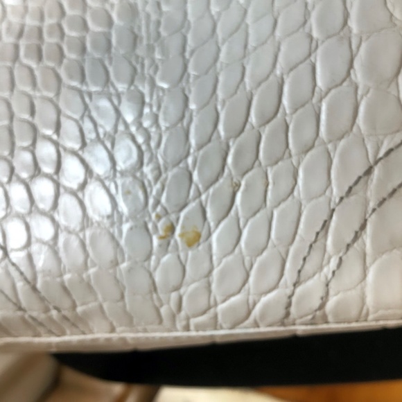 Furla White Croc Embossed Leather “Divide-it” Tote - Picture 5 of 8